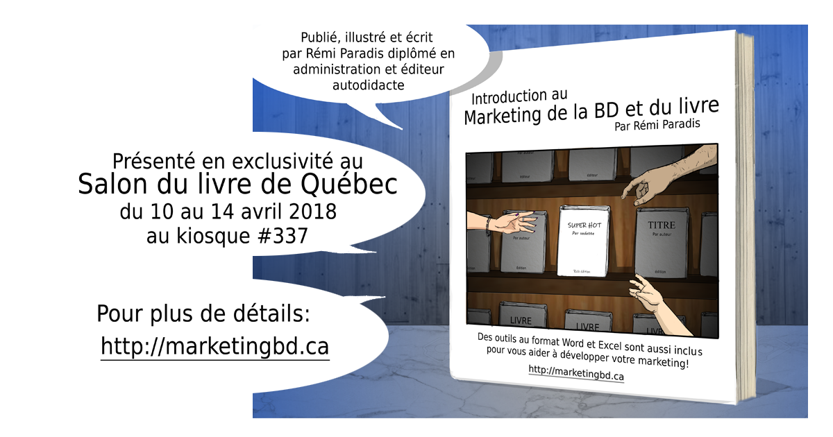 Read more about the article Nouveau livre sur le Marketing de la BD