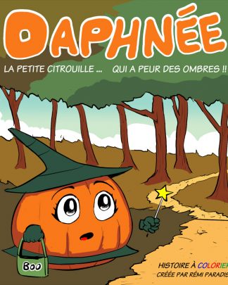 Daphnée la petite Citrouille... a peur des ombres!